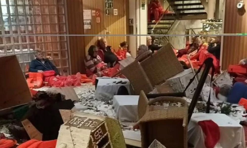 Εφιάλτης στη Βόρεια Θάλασσα: Κύματα 20 μέτρων χτυπούν κρουαζιερόπλοιο – Ώρες αγωνίας για τους επιβάτες (Βίντεο)